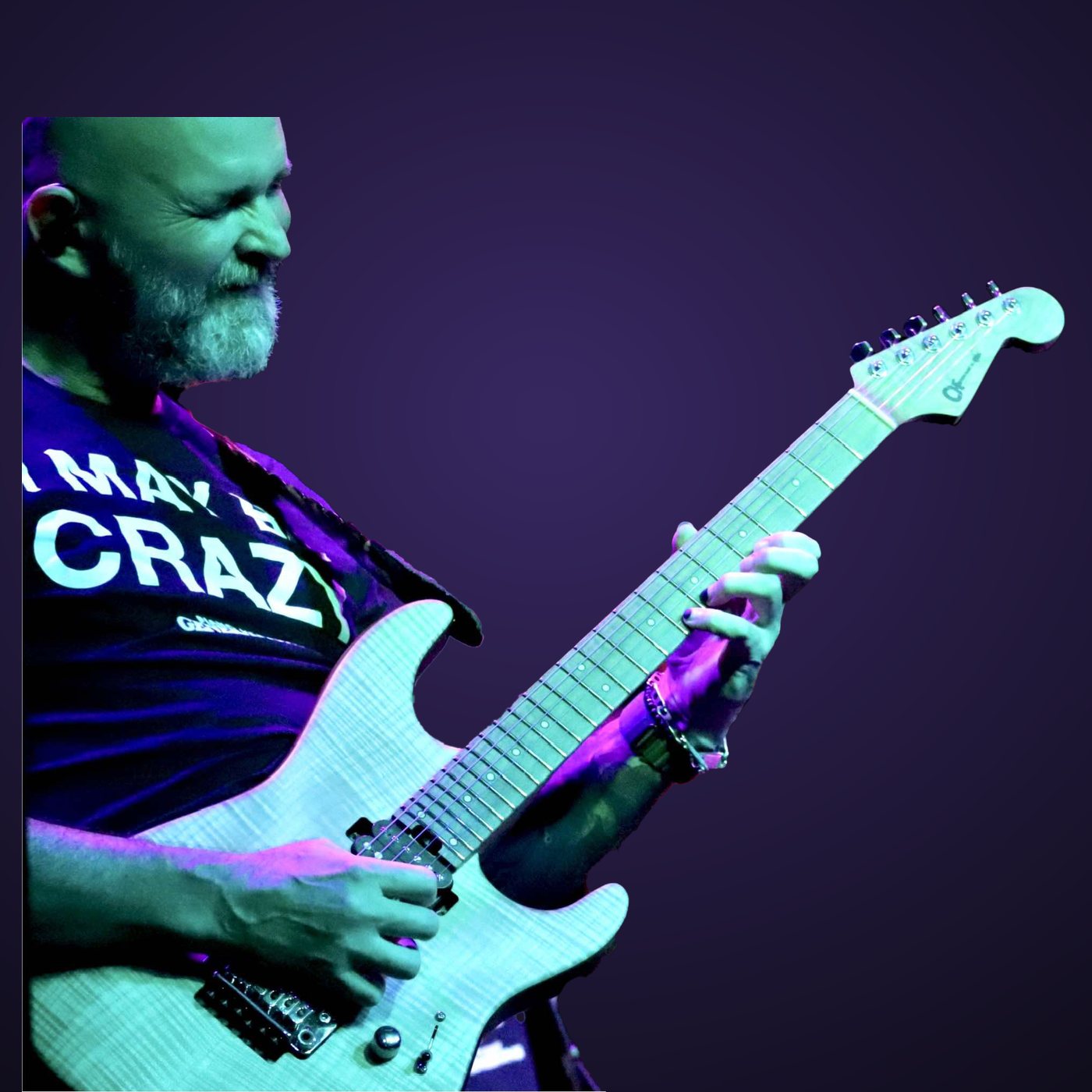 Christian Phillips on guitar